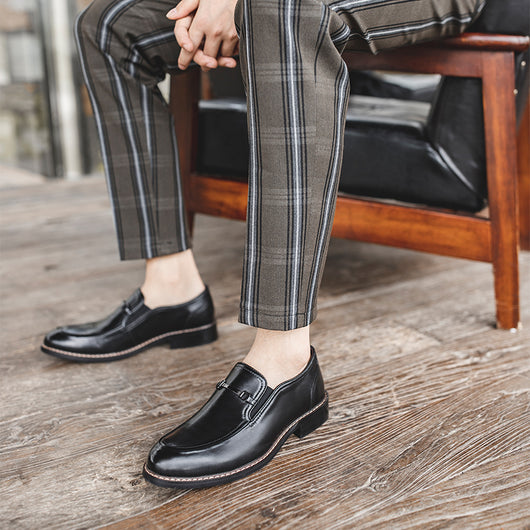 Mocasines Clásicos de Cuero British Trend para Hombre