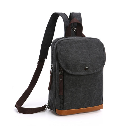 Bolsa Mensajera de Lona para Hombre - Diseño Moderno de Un Hombro - Image 14