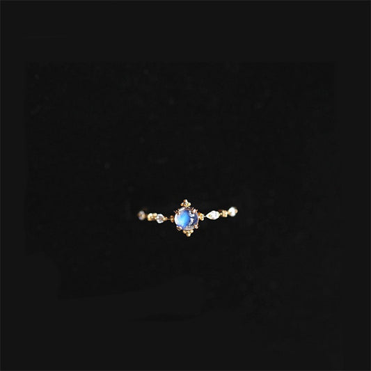 Anillo de Plata Esterlina Bañado en Oro para Mujer - Image 2