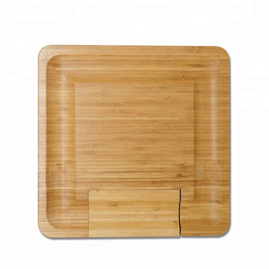 Tabla de Quesos de Bambú Premium con Juego de Cuchillos - Image 8