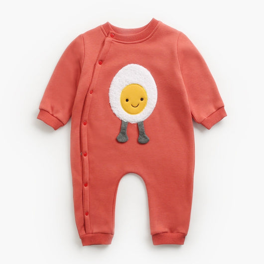 Mameluco de Algodón para Bebé Otoño Invierno con Diseño Cartoon - Image 13