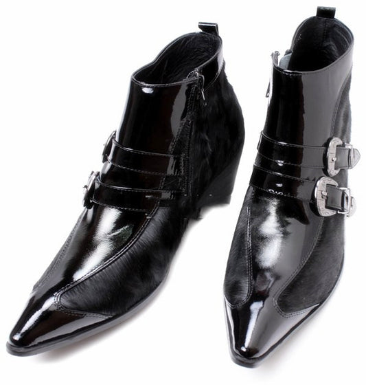 Botas de Cuero Genuino Estilo Británico para Hombre - Image 2
