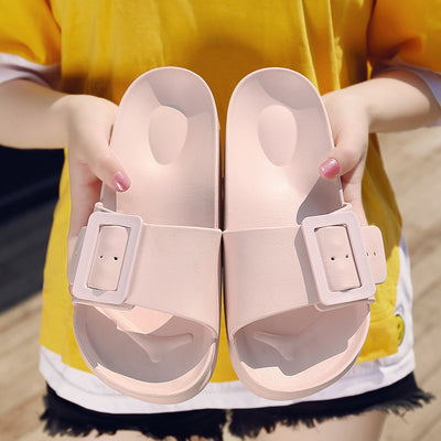 Sandalias Cómodas con Hebilla Ajustable - Chanclas Verano Suela Suave para Mujer - Image 3