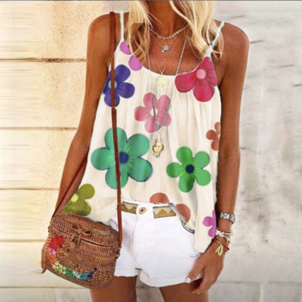 Camisola Suelta Estampada