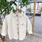 Blusa Infantil Estilo Coreano con Bordados para Otoño