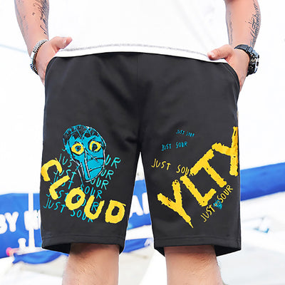 Pantalones Deportivos Cropped de Algodón para Tallas Grandes