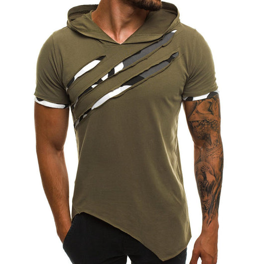 Playera Personalizada de Fitness con Pliegues en Mangas Cortas - Image 13