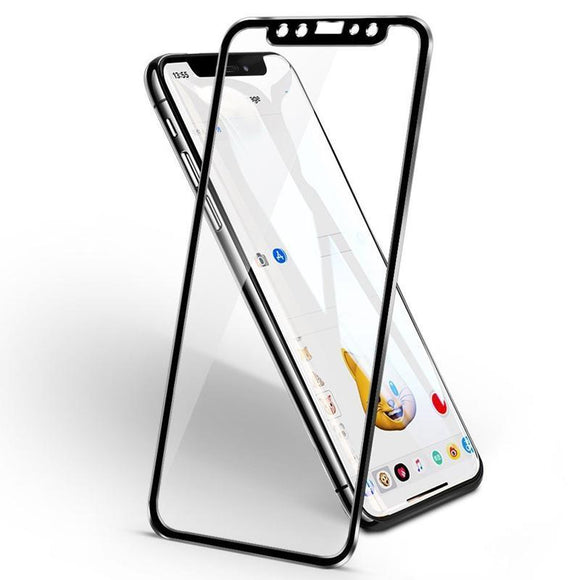 Protector de Pantalla Templado 3D para iPhone con Aleación de Aluminio