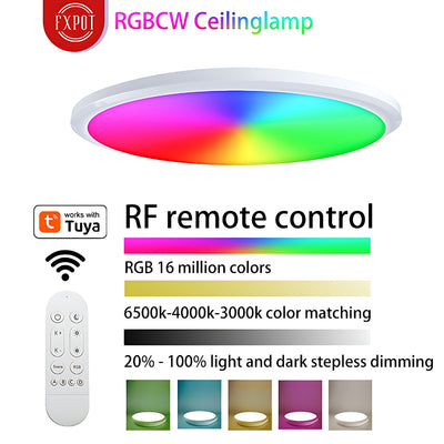 Lámpara de Techo Inteligente RGBCW con WiFi y Control de Intensidad - Image 4