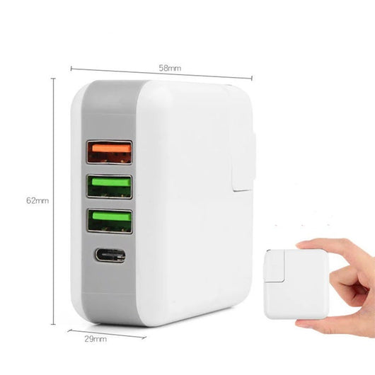 Cargador Rápido USB Multi-Puerto 5V2A QC3.0 Certificado CE - Viajes - Image 10