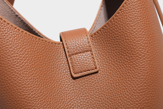 Bolso de Cuero Genuino con Asa de Hombro - Image 11