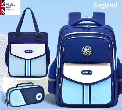 Mochila Escolar Ergonómica con Soporte Lumbar y Protección Impermeable - Image 26