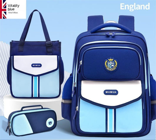 Mochila Escolar Ergonómica con Soporte Lumbar y Protección Impermeable - Image 26