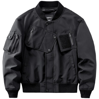 Chaqueta de Béisbol Suelta y Elegante