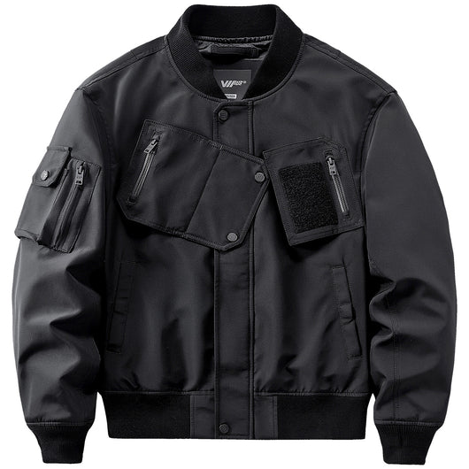 Chaqueta de Béisbol Suelta y Elegante