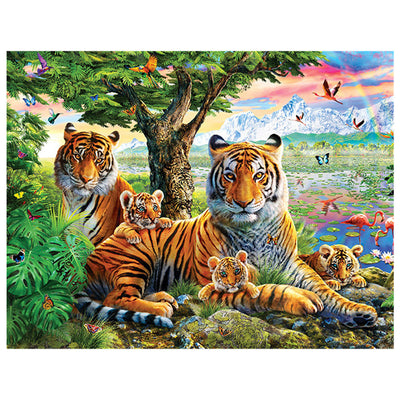Pintura de Diamantes Tigre 5D - Bordado Completo - Image 9