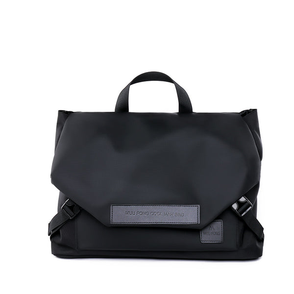 Bolsa Mensajera de Cuero Vintage para Hombre - Maletín Crossbody Ejecutivo de Gran Capacidad