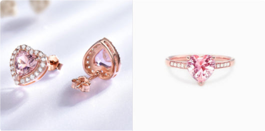 Anillo Corazón Melocotón en Plata de Ley S925 para Mujer - Image 8