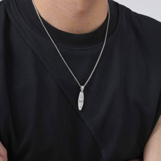 Collar Casual de Acero Inoxidable con Coco para Hombre - Estilo Resort - Image 17