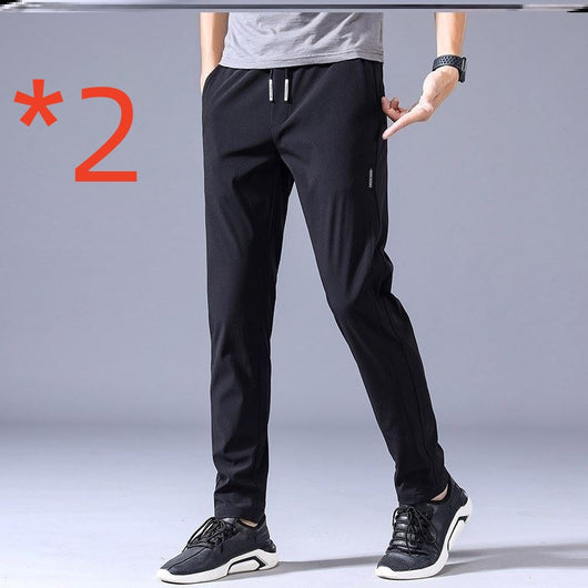 trousers, sweatpants, black, grey, white, casual, sporty - Image 31