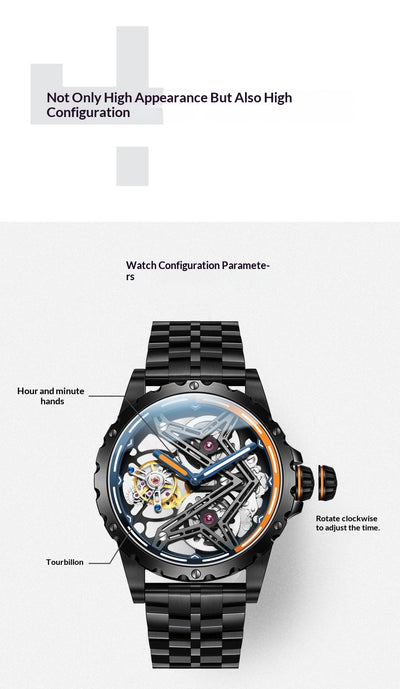Reloj Mecánico Tourbillon Serie Gran Muralla - Image 17