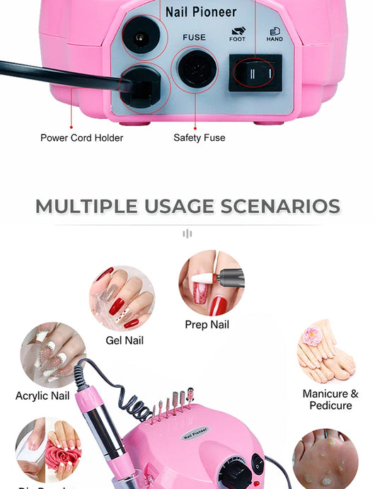 Limador Eléctrico Portátil para Uñas - Image 29