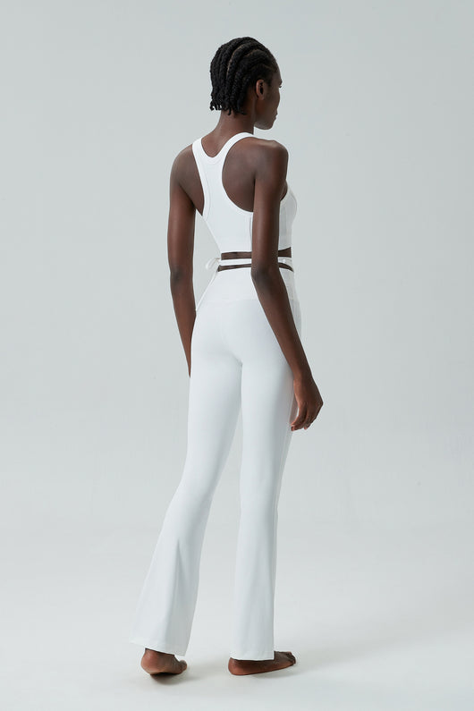 Pantalones Yoga Ajustados con Cordón para Mujer Tallas Grandes - Image 28