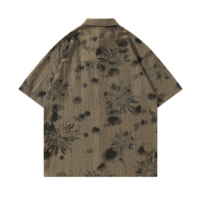 Camisa Tie-Dye Camuflaje con Tinta Splash para Hombre - Image 13