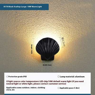 Lámpara LED de Pared Exterior Impermeable para Jardín Diseño Creativo - Image 13