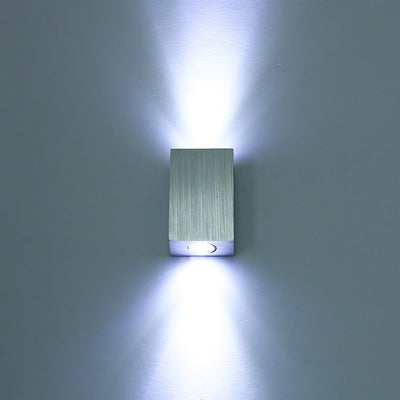 Lámpara de Pared Minimalista Bidireccional en Aluminio para Dormitorio - Image 4