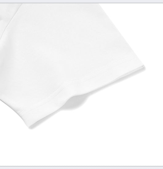 Camiseta Suelta con Estampado de Letras para Hombre - Image 6