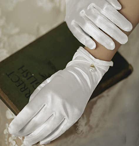 Guantes Cortos de Satén Personalizados para Mujer - Image 38