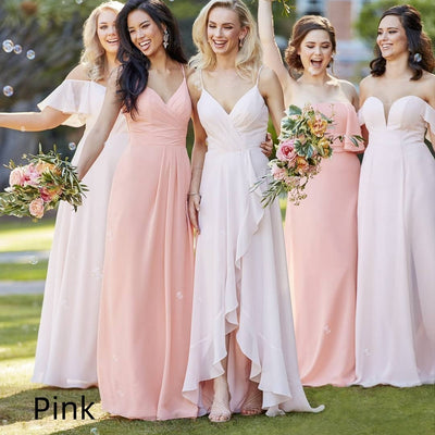 Vestido de Dama de Honor Elegante para Bodas al Aire Libre - Image 5