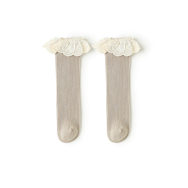 Calcetines sin Talón con Encaje para Otoño e Invierno - Image 5