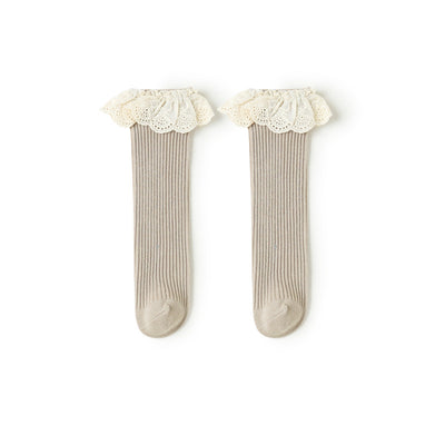 Calcetines sin Talón con Encaje para Otoño e Invierno - Image 5