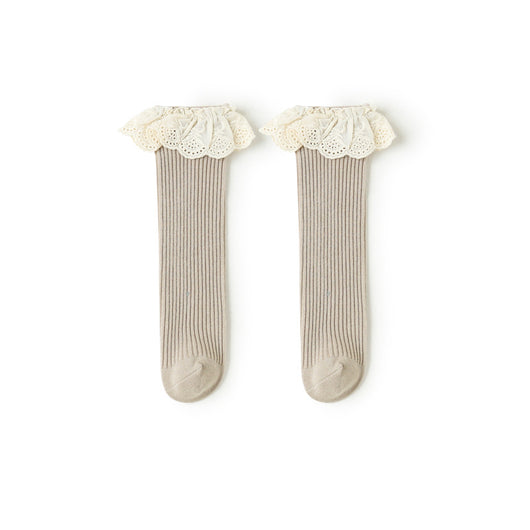 Calcetines sin Talón con Encaje para Otoño e Invierno - Image 5