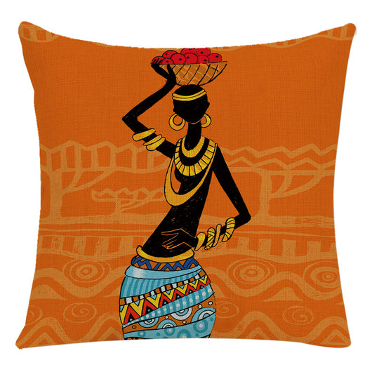 Funda de Cojín Decorativa Africana para Cama y Auto - Image 22