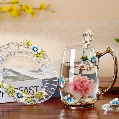 Taza de Té Floral con Tapa - Regalo Premium - Image 14