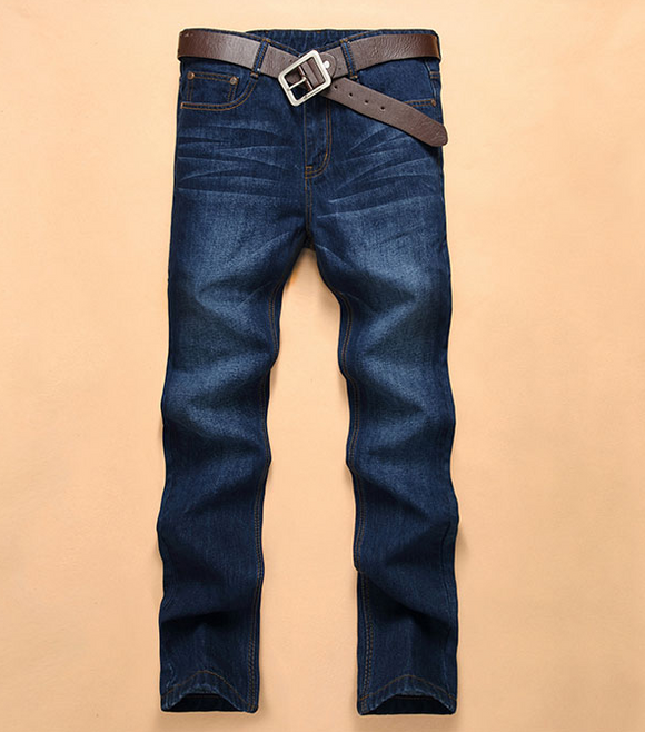 Pantalones Vaqueros Rectos Coreanos para Hombre