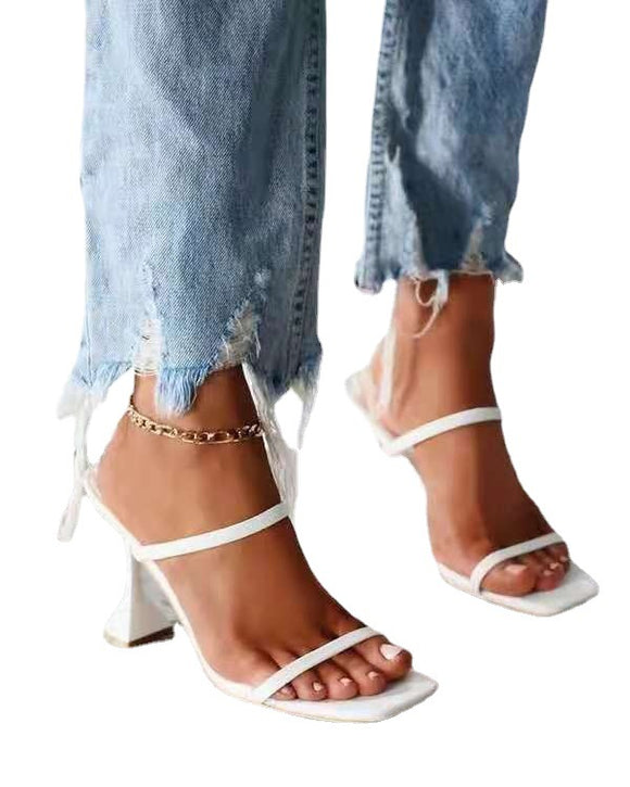 Sandalias de Tacón Alto Elegantes para Mujer - Diseño Slim Moderno