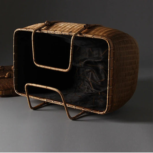 Bolsa Portátil de Bambú para Ceremonia del Té - Image 13