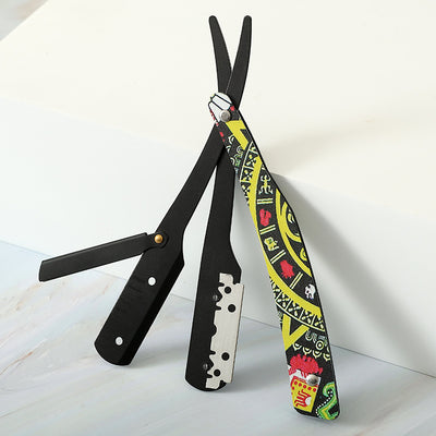 Navaja de Afeitar Clásica Clown Skull - Afeitado Manual Profesional - Image 12