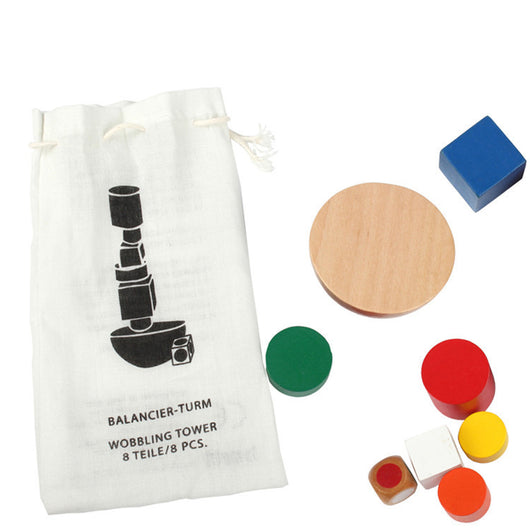 Juego de Bloques Geométricos de Madera con Equilibrio - Image 4