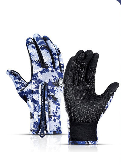 Guantes Moto Invierno Pantalla Táctil Impermeables con Forro Térmico - Image 40