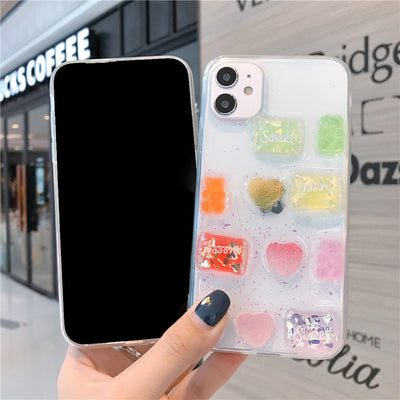 Funda Transparente de Caramelo para Teléfono Móvil - Image 2