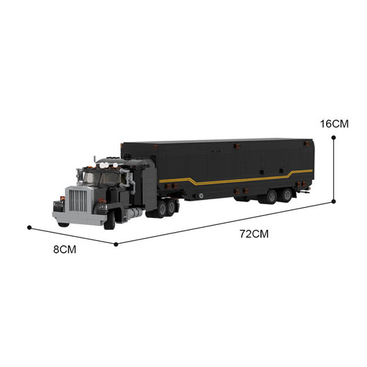 Modelo de Camión Trailer en Bloques de Construcción - Image 9