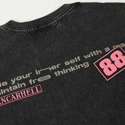 Camiseta Vintage con Estampado para Hombre - Image 5