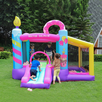 Castillo Inflable para Niños - Diversión Garantizada en Casa - Image 2