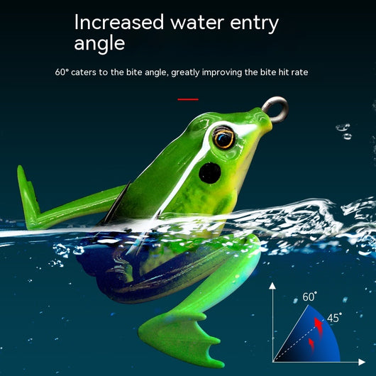 Anzuelo Artificial Bionic Thunder Frog - Doble Gancho para Pesca de Depredadores - Image 5