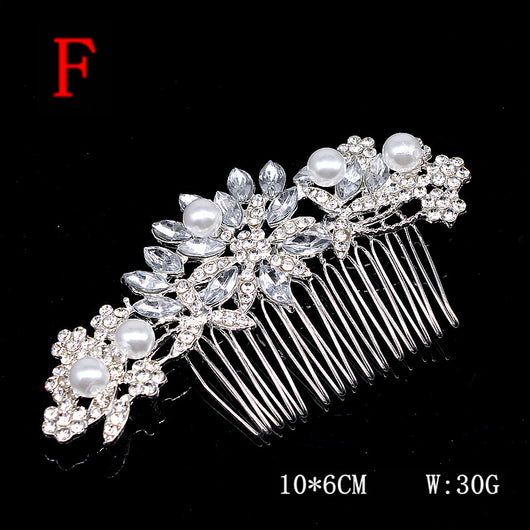 Diadema de Cristales y Perlas Brillantes Premium - Image 7